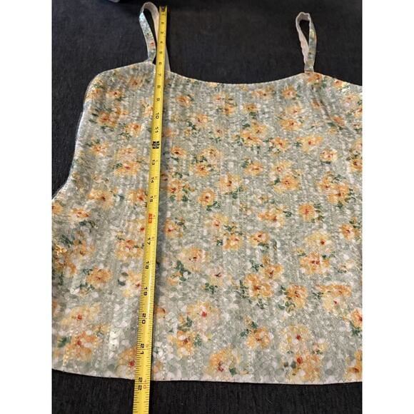 Ralph Lauren Purple Label Silk Sequin Tank Dress Top Floral Cami Blouse Runway 2 - Picture 10 of 14
